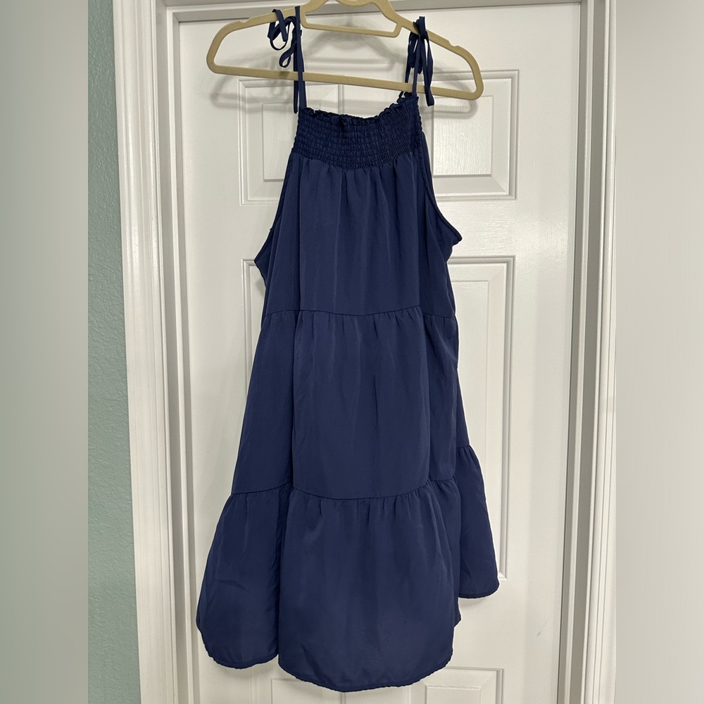 Smocked tier dress